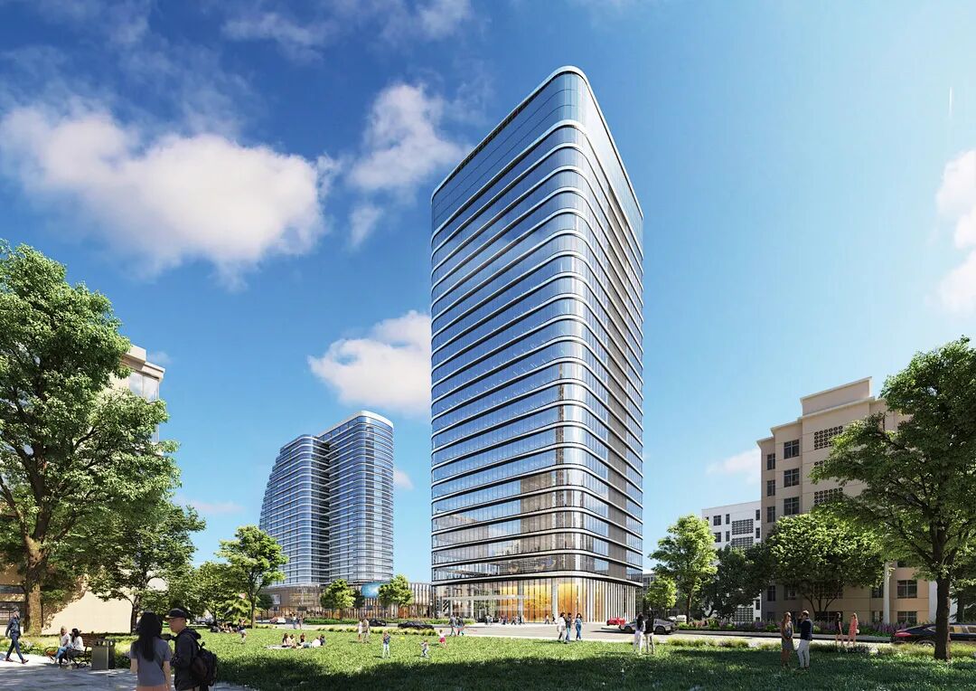 秋风送凉意，恰是施工季--记福鑫东湖金融街项目